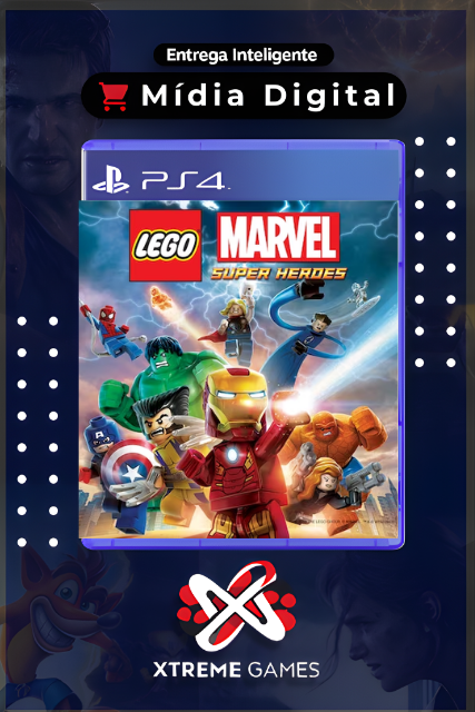 LEGO® Marvel™ Super Heroes PS4 | MÍDIA DIGITAL