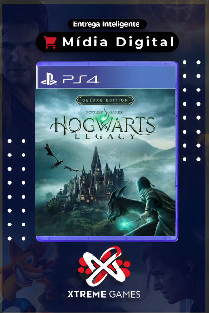 HOGWARTS LEGACY DELUXE PS4 | MÍDIA DIGITAL